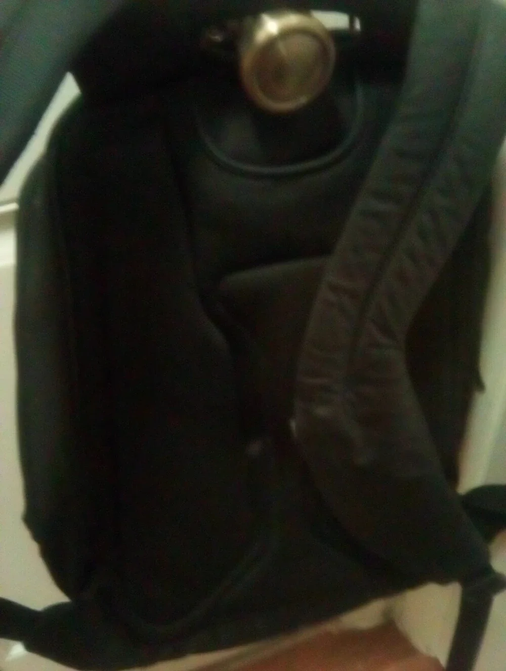 Tumi Authentic Designer Black Full Size Backpack Like NEW